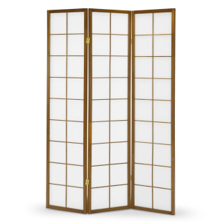 ZEN paraván v japonskom štýle wenge pergamen